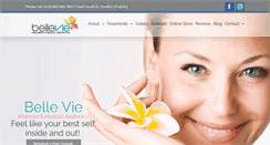 Desktop Screenshot of belleviemedical.com